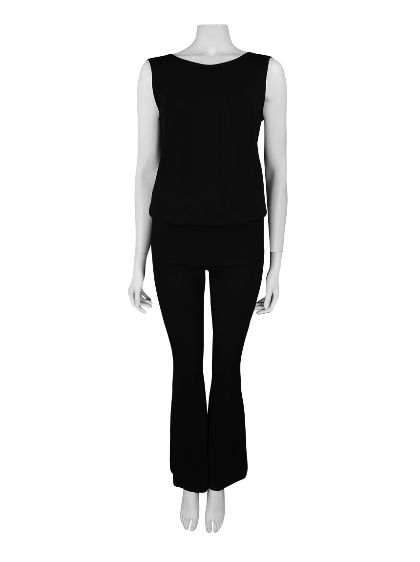 Macacão Lunik Woman Tecido Preto AL711 Original Etiqueta Única