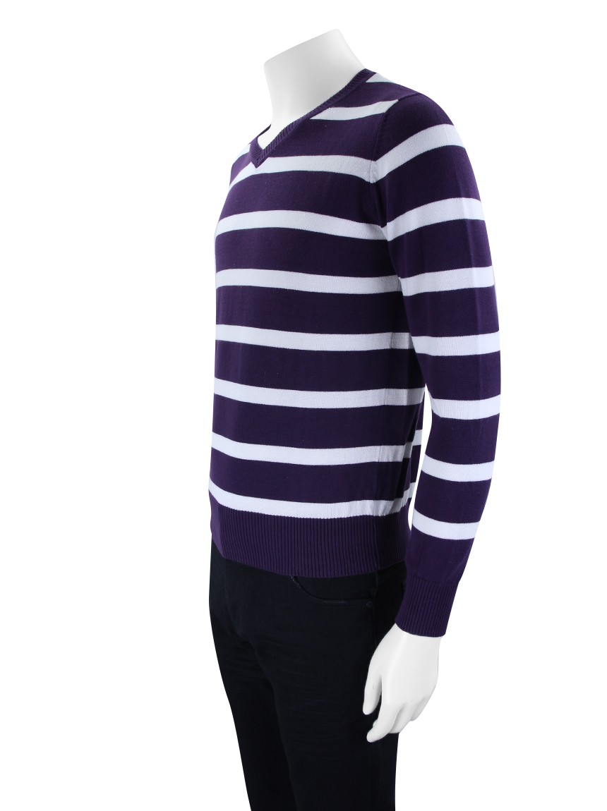 Blusa Zara Man Suéter Tricot Listrado Masculino Original ZLH2