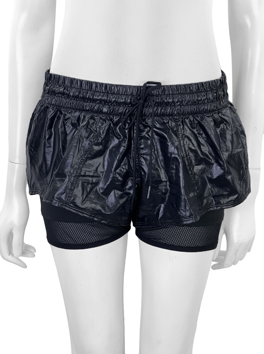 Short Adidas By Stella McCartney Nylon Preto - ACZV30 Original