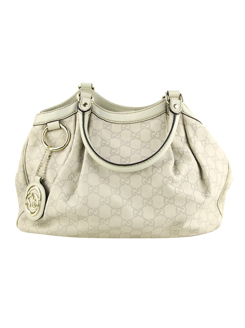 Bolsa Gucci Couro Monogram Grande