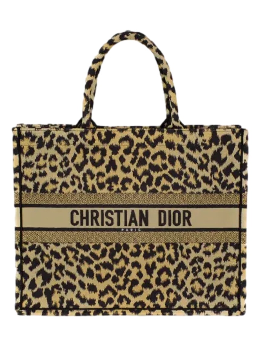 Bolsa Tote Christian Dior Book Tote Mizza Animal Print - AGRZ883
