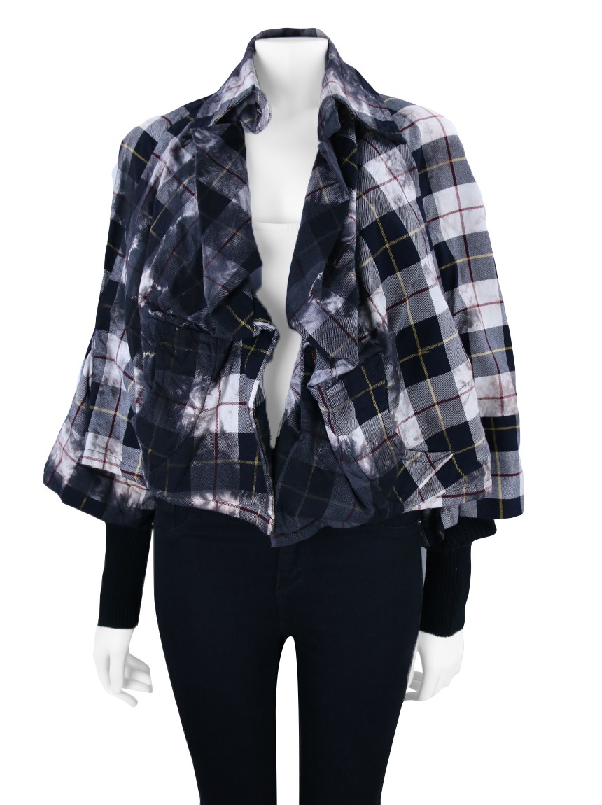 Casaco Vivienne Westwood Red Label Xadrez Tie Dye - NDC49 Original