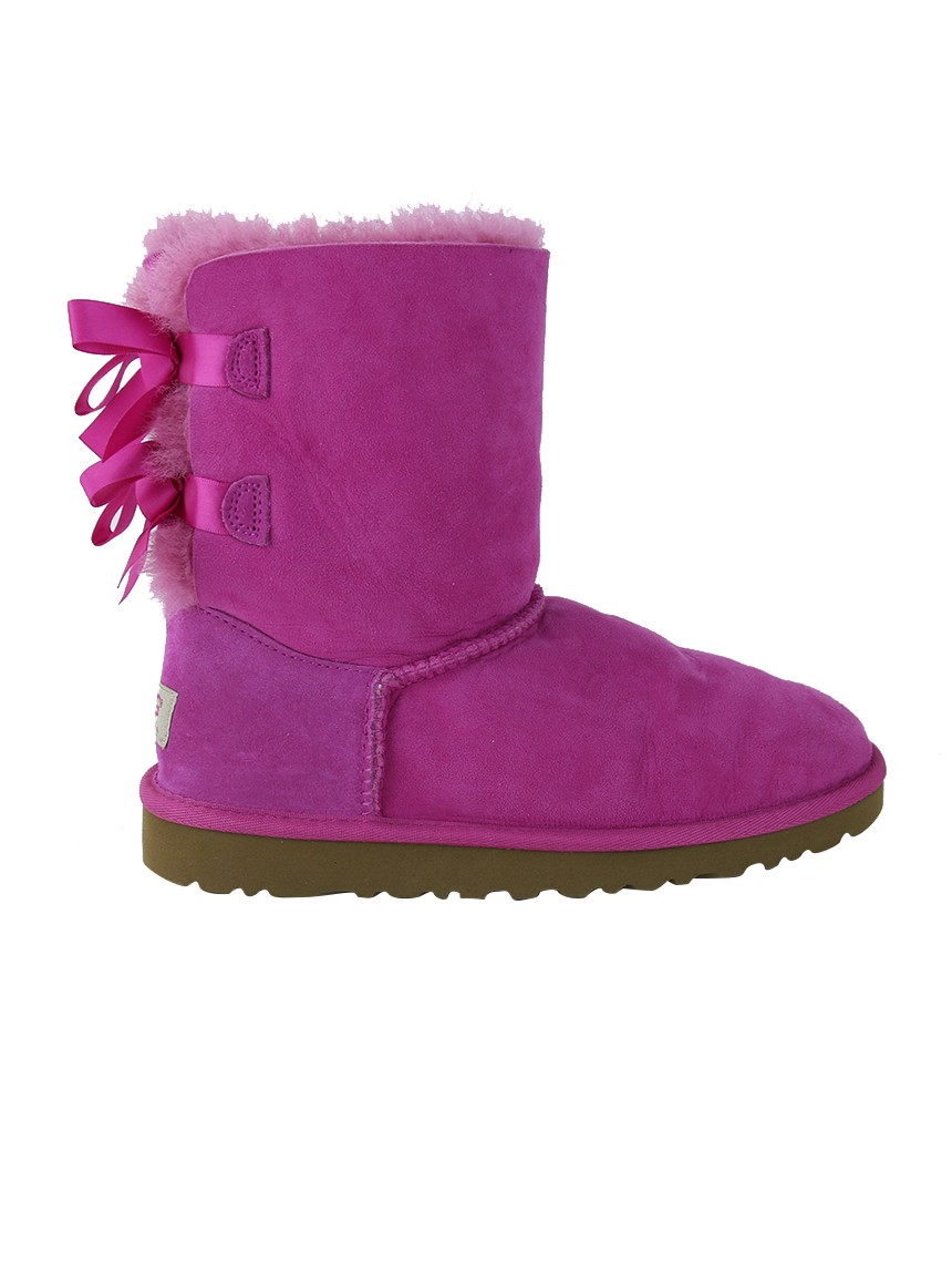 Bota UGG Mini Bailey Bow II Rosa Original - JZF233