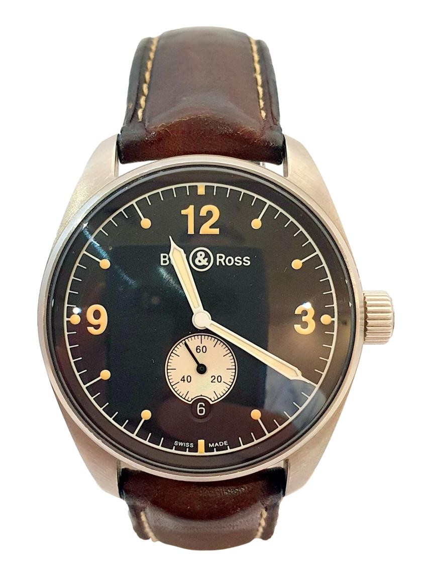 Relógio Bell & Ross Vintage Automático Prateado - REL175 Original
