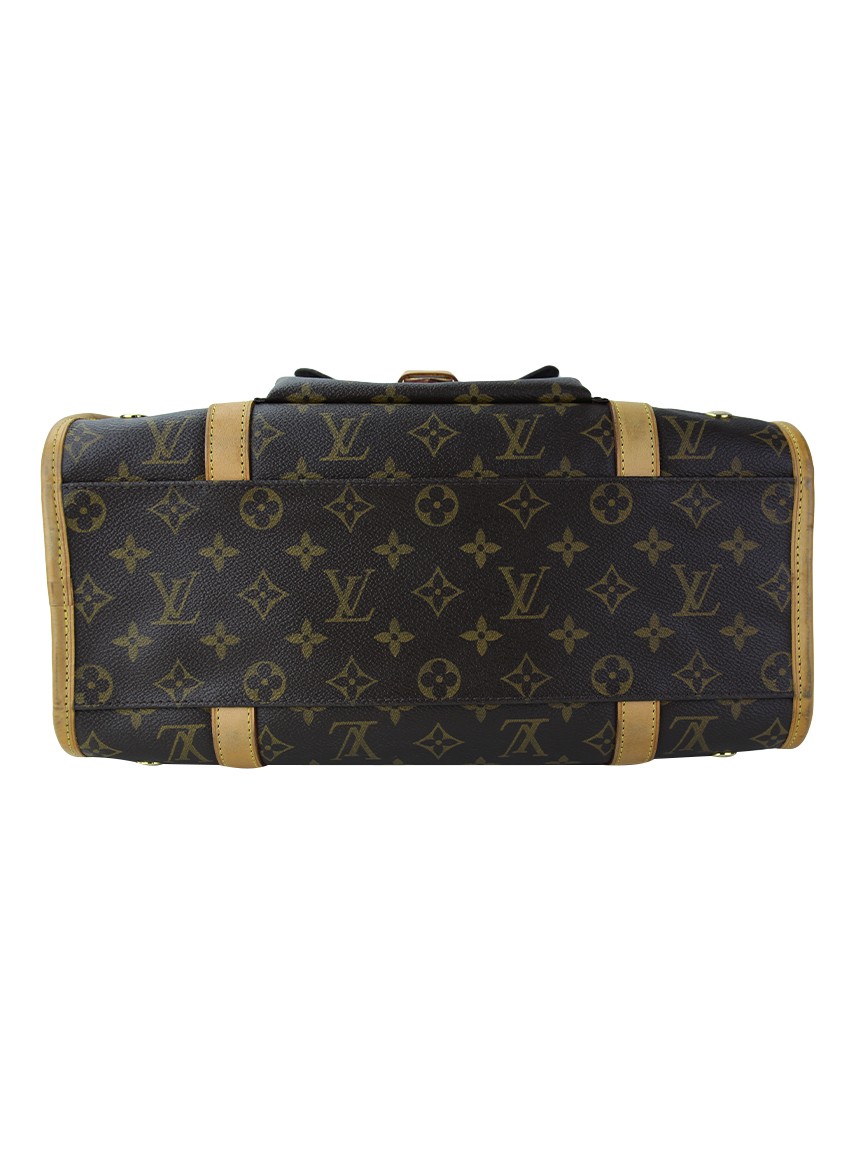 Bolsa para Cachorro Louis Vuitton Baxter PM Dog Carrier Monograma Original VF1431 Etiqueta Única