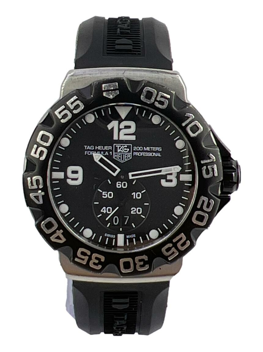 Rel gio Tag Heuer Formula 1 Grande Date Quartzo Preto Original