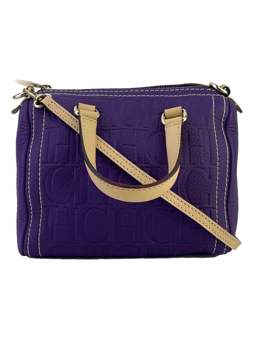 Bolsa Carolina Herrera Andy Mini Roxa GEN35 Original Etiqueta