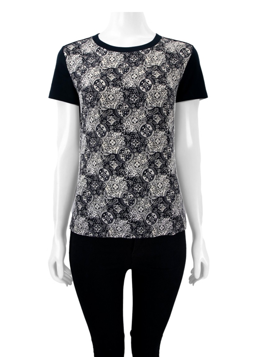 Blusa Louis Vuitton T-Shirt Estampa Monograma Original - KIQ318