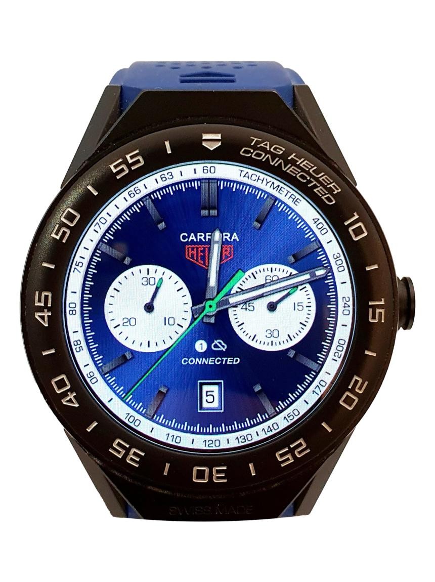 Rel gio Tag Heuer Connected Modular Azul Original REL118