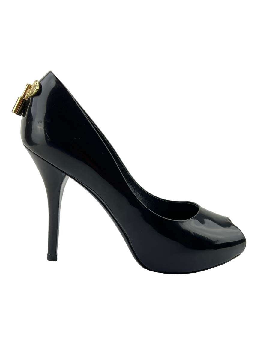 Sapato de Salto Louis Vuitton Oh Really Preto - ZSL1 Original
