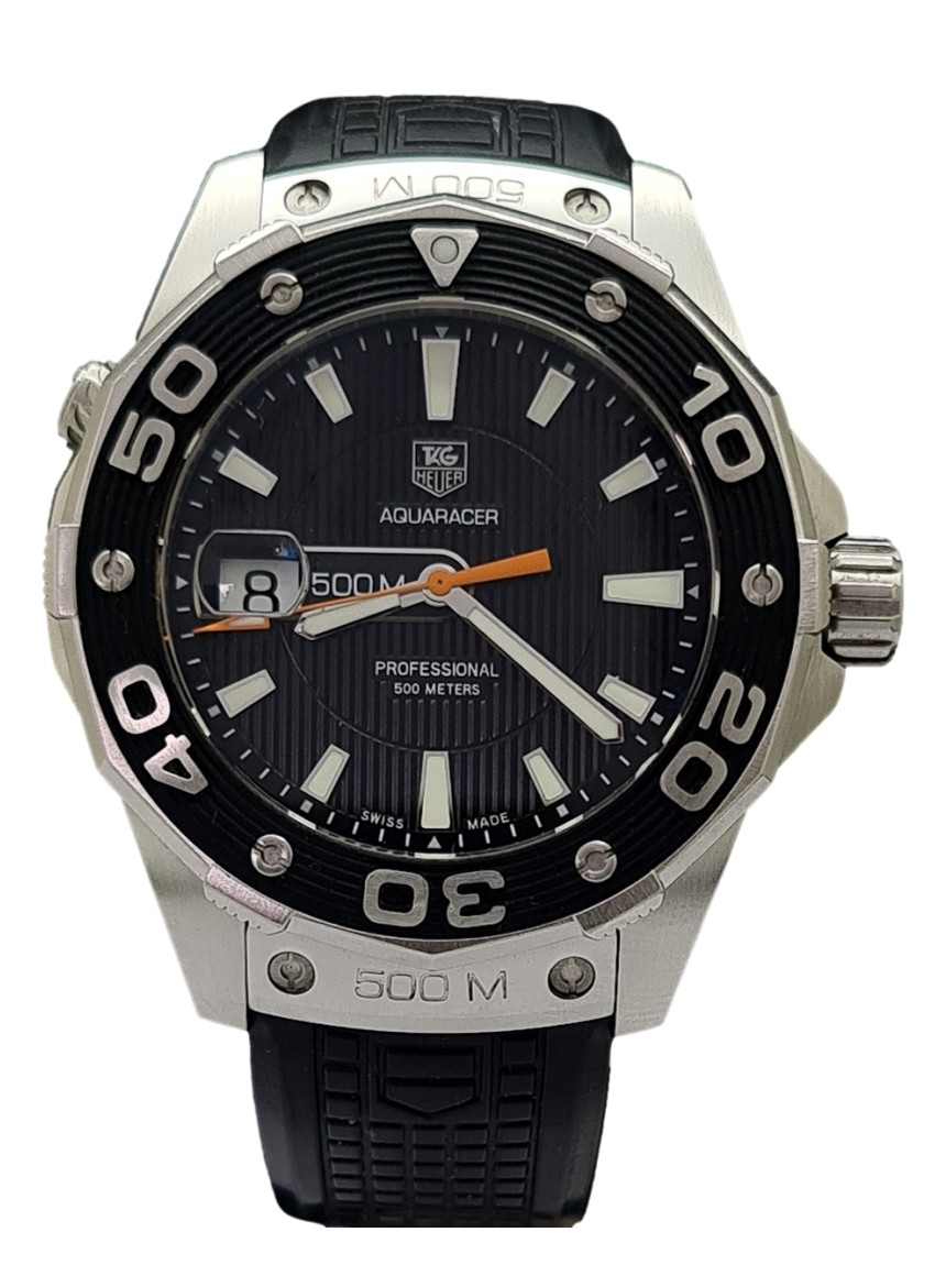 Rel gio Tag Heuer Aquaracer 500M Quartz Prateado