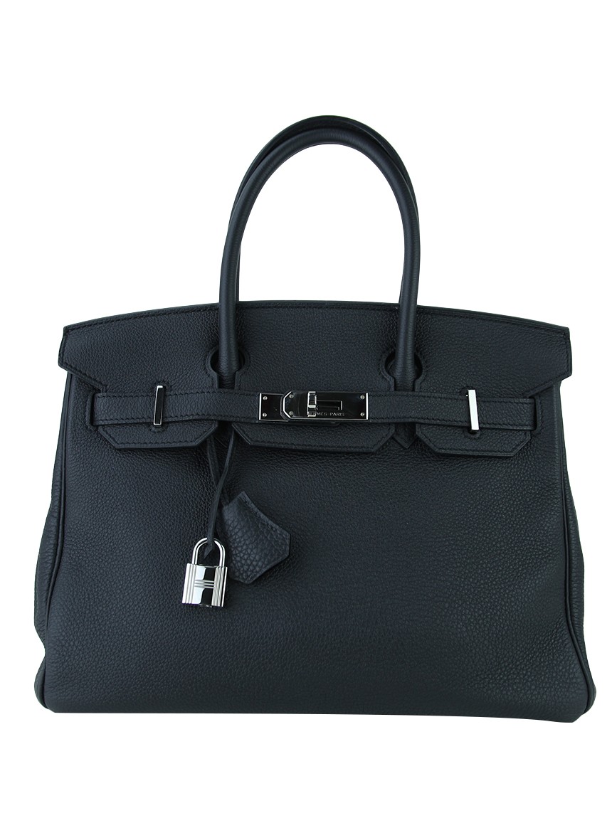 Bolsa hermes negra sale