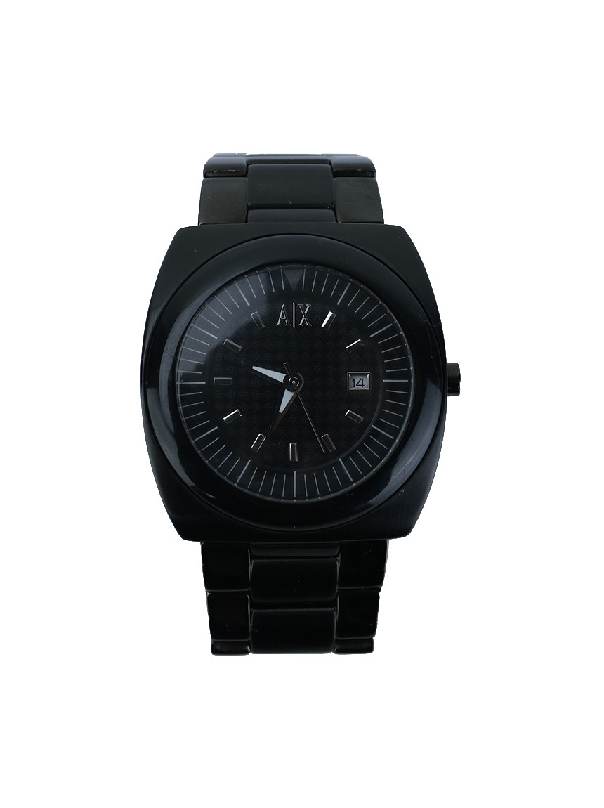 Relógio Armani Exchange Preto Masculino AX1027 Original - ADV104 | Etiqueta  Única