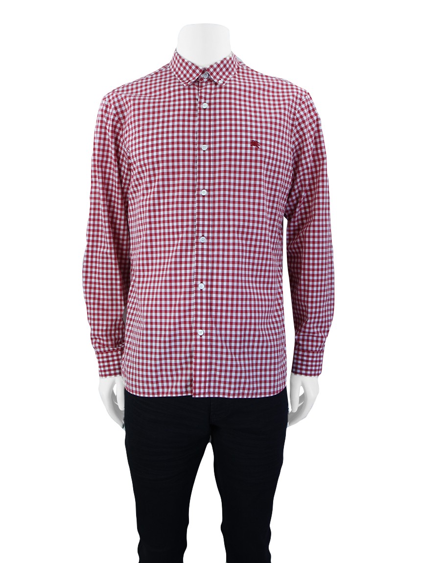 Burberry discount camisa xadrez