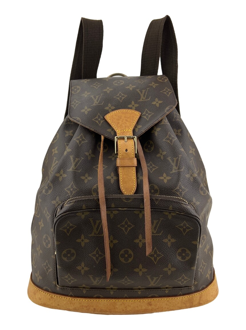 COMPRANDO MOCHILA LOUIS VUITTON VINTAGE MONTSOURIS GM 