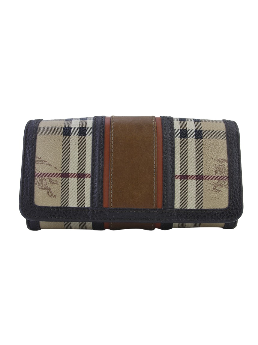 Carteira Burberry Fold Haymarket Check Original Etiqueta Unica