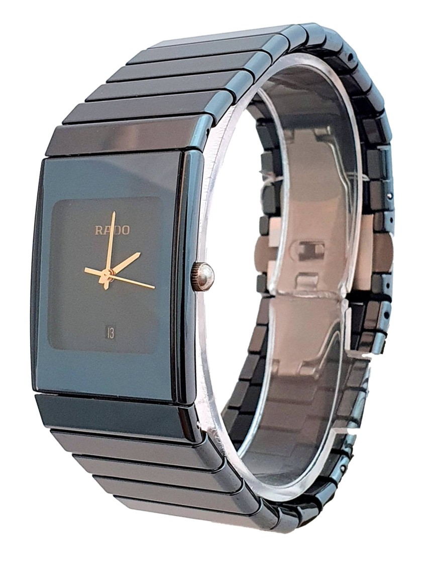 Relógio Rado Diastar Black Ceramic Herren Modell - REL69 Original ...