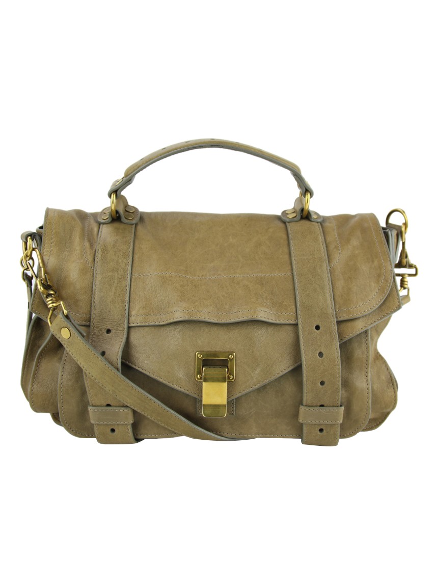 Bolsa Proenza Schouler PS1 Medium Lambskin Marrom