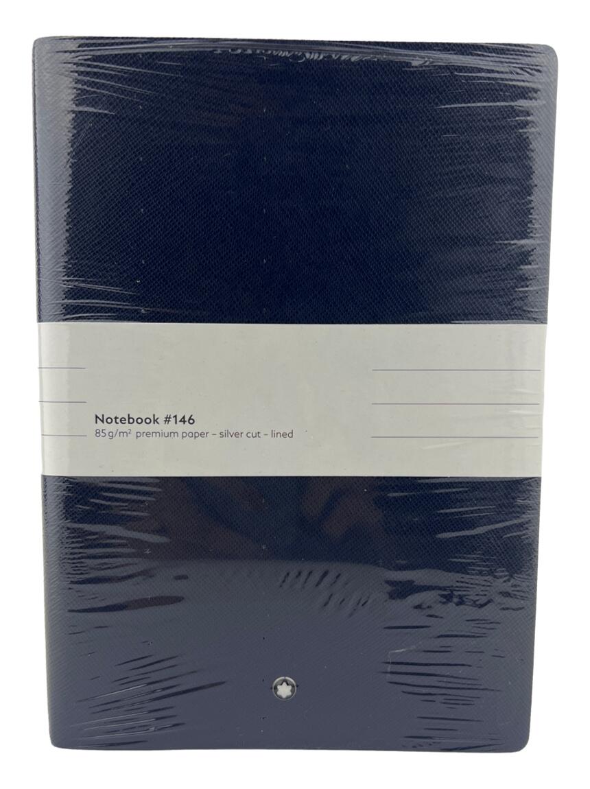 Bloco de Anotação Montblanc Notebook 146 Azul Original - AGFD2 ...