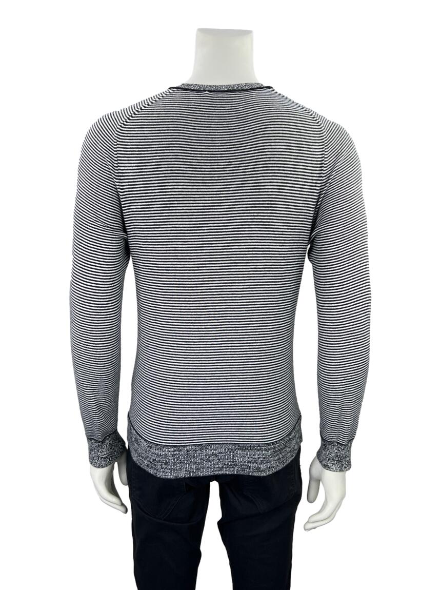 Blusa Armani Exchange Tecido Listrado - AFVI25 Original | Etiqueta Única