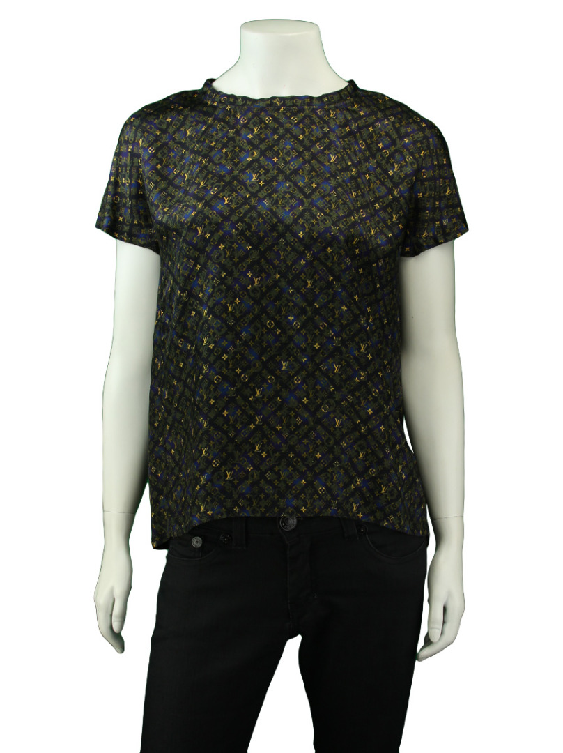 Blusa Louis Vuitton Estampa Monograma - BVV493 Original | Etiqueta Única