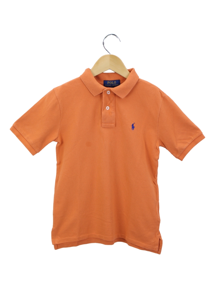 Blusa Polo Ralph Lauren Logo Laranja Infantil - TOU18 Original | Etiqueta  Única