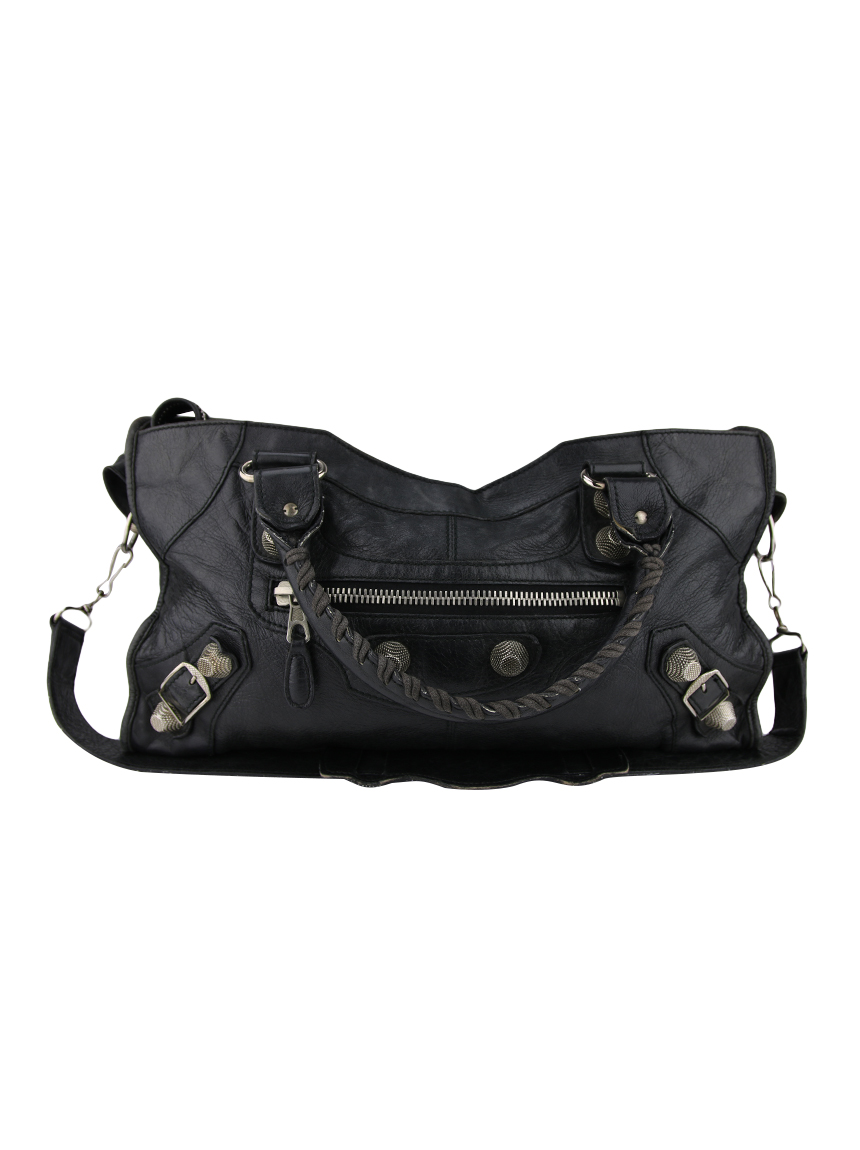 Bolsa Balenciaga Motocross Giant City Preta - FBF5 Original