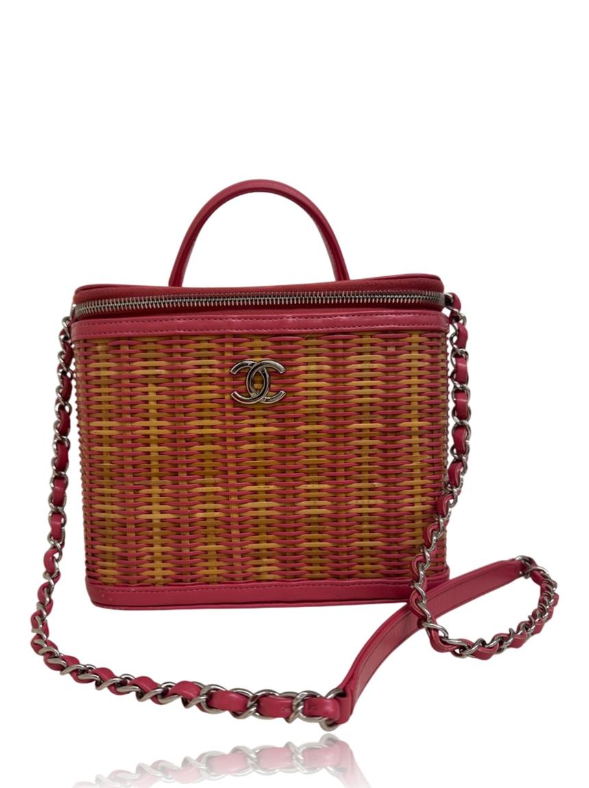 chanel chanel vanity case rosa pink