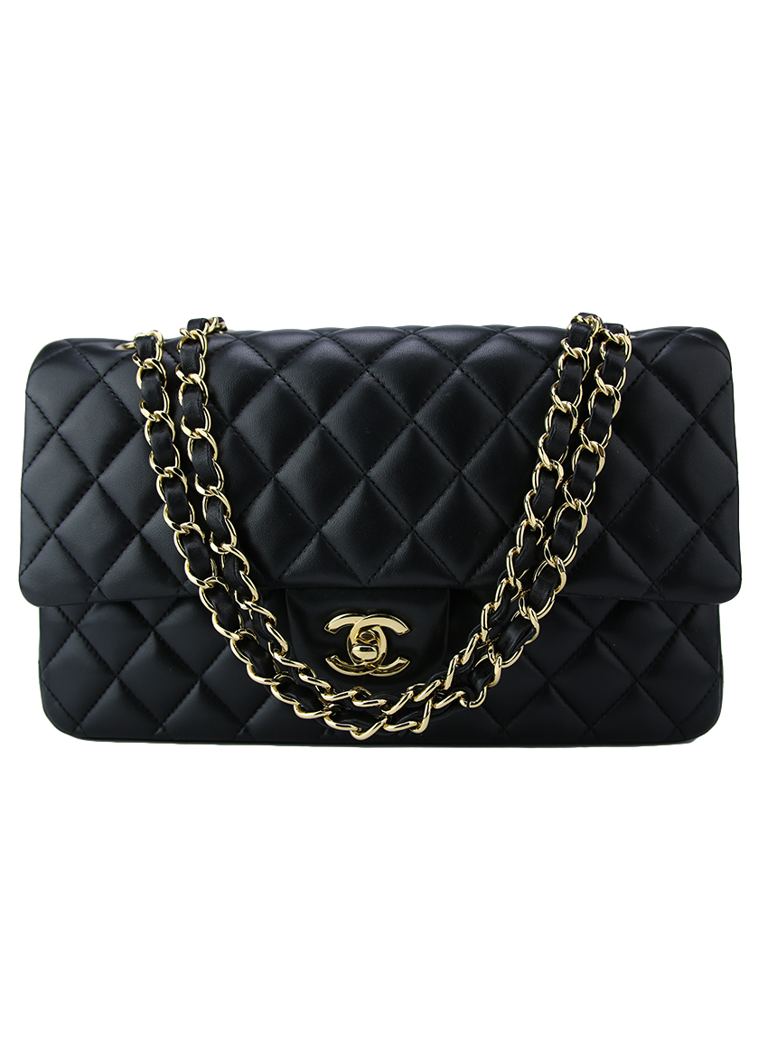 Bolsa Chanel Classic Double Flap Preta - CVC2 Original | Etiqueta Única
