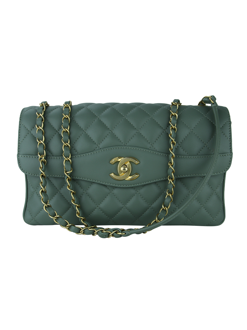 Bolsa Chanel Coco Vintage Menta - JAP7 Original | Etiqueta Única