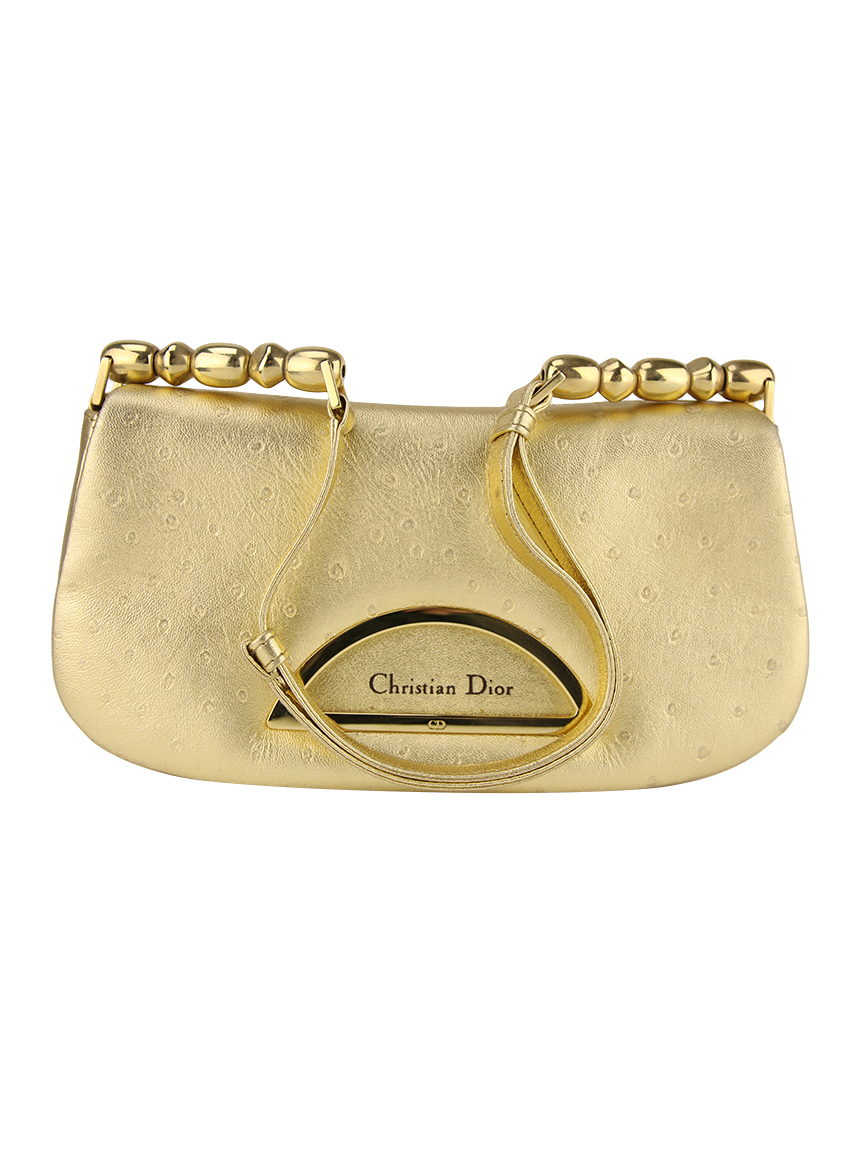 Bolsa Christian Dior Malice Dourada - CXB77 Original | Etiqueta Única
