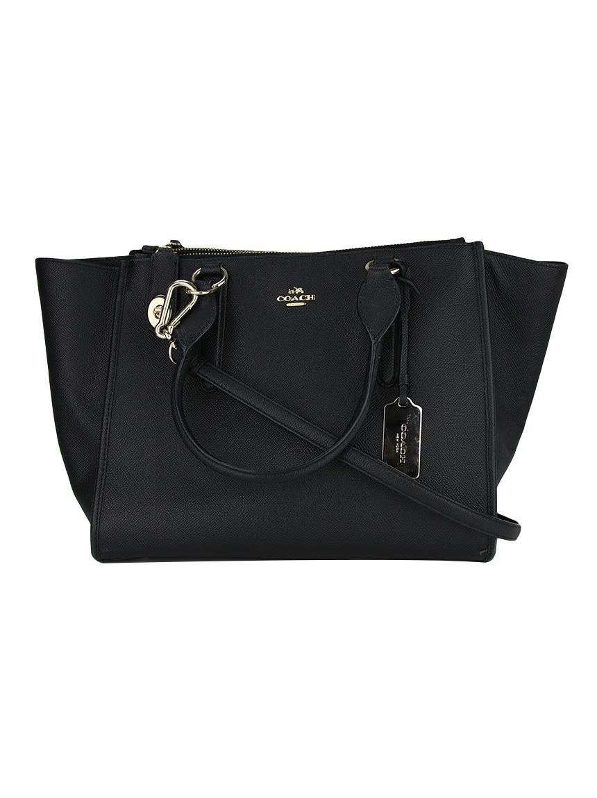 Bolsa Coach Crosby Carryall Preto - HAV5 Original | Etiqueta Única