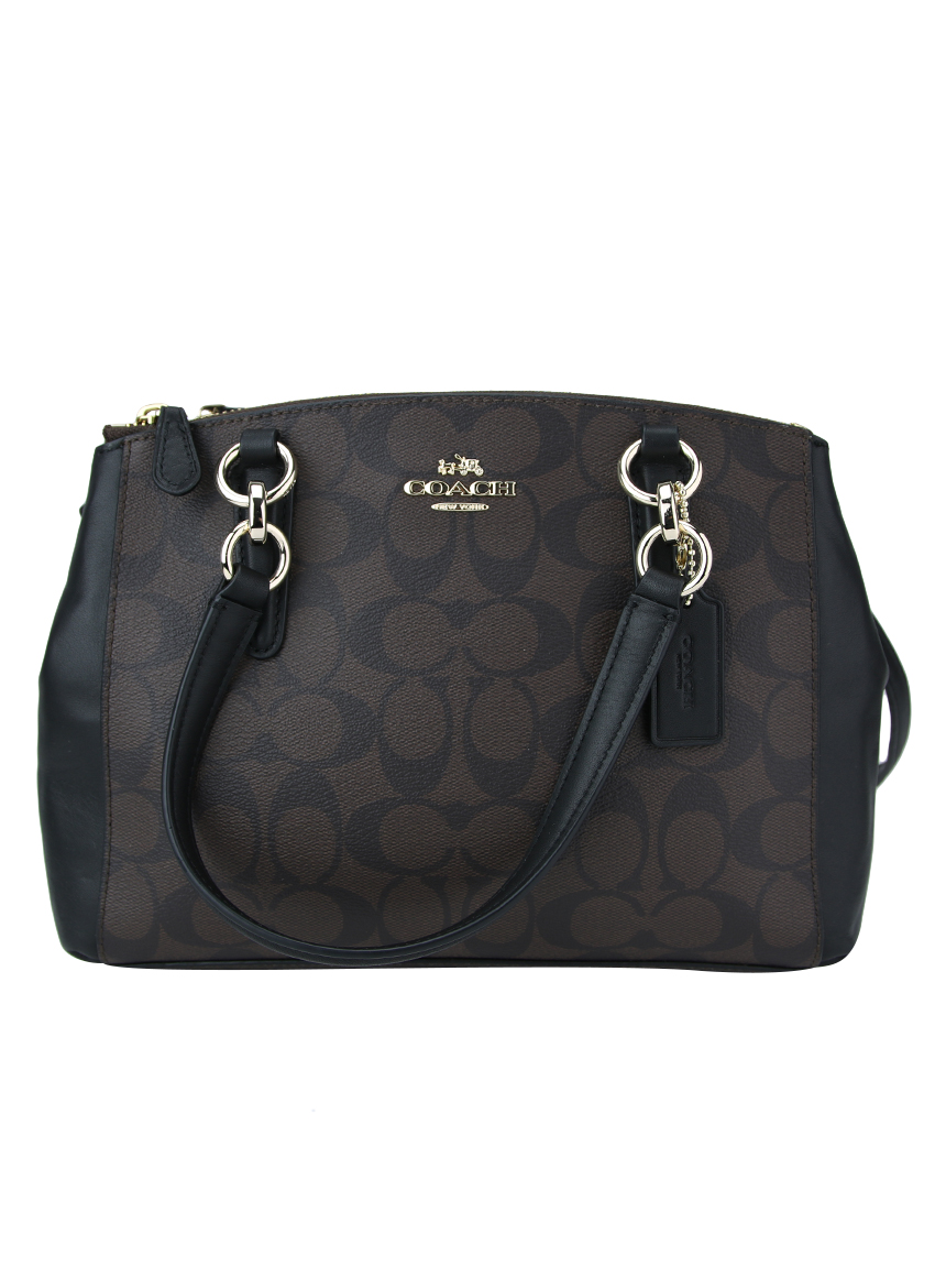 Bolsa Coach Mini Christie Cry Bicolor Original - CMZ1 | Etiqueta Única