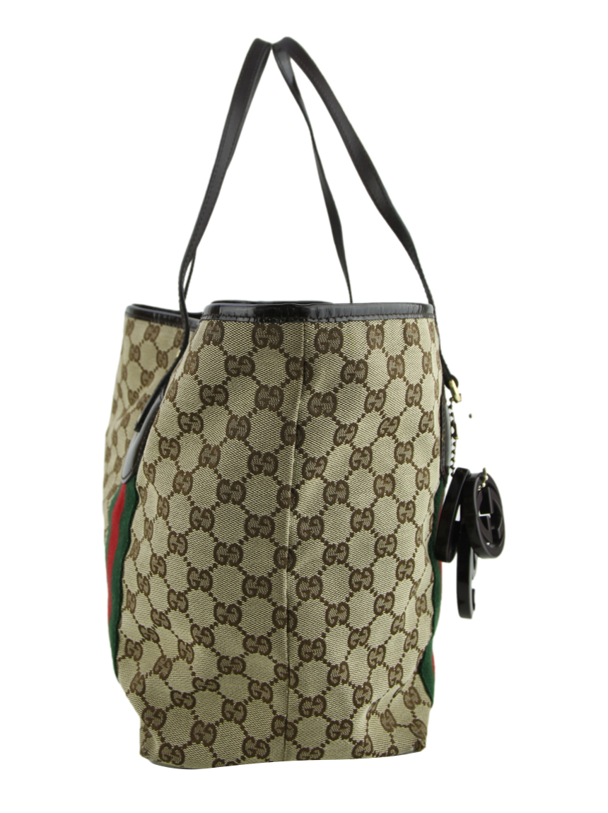 Bolsa Gucci Web Large Jolie Tote Monograma - KBZ18 Original