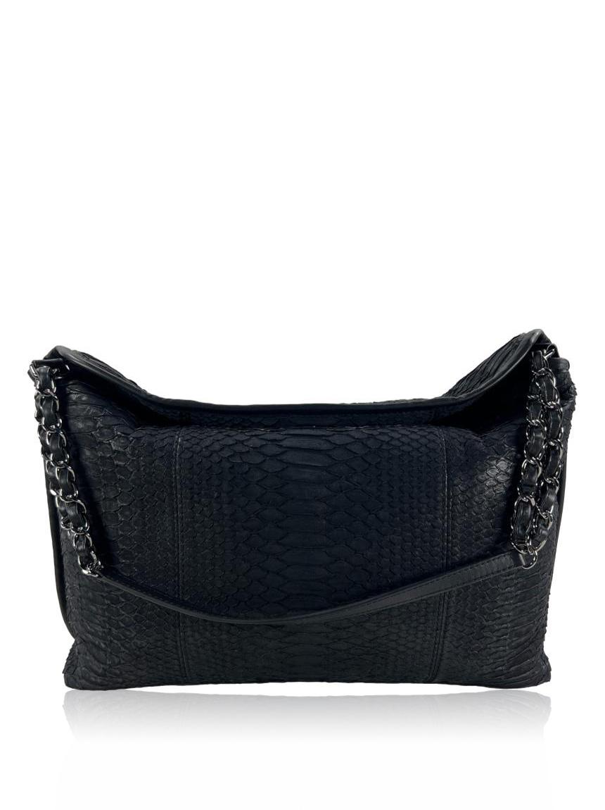 chanel chanel french riviera python silver