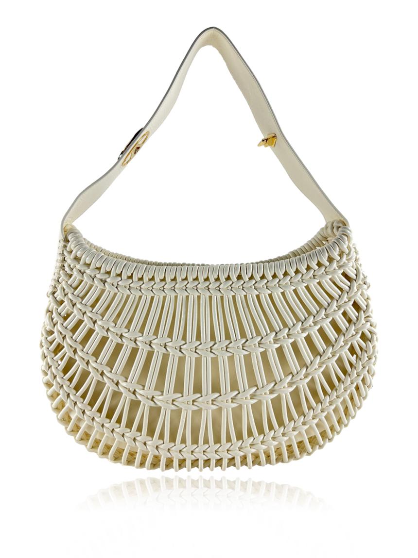 valentino valentino allknots woven off white gold