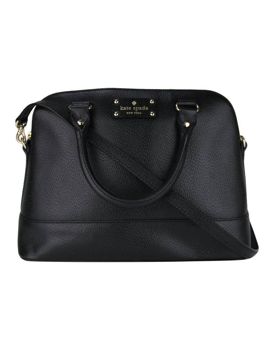 Bolsa Kate Spade Couro Preto Original - GWN1 | Etiqueta Única