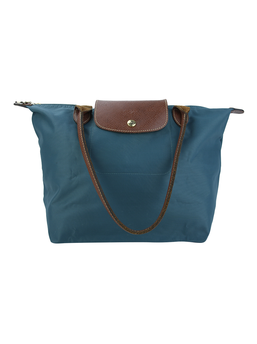 Bolsa Longchamp Le Pliage Azul Petróleo - GXV2 Original | Etiqueta