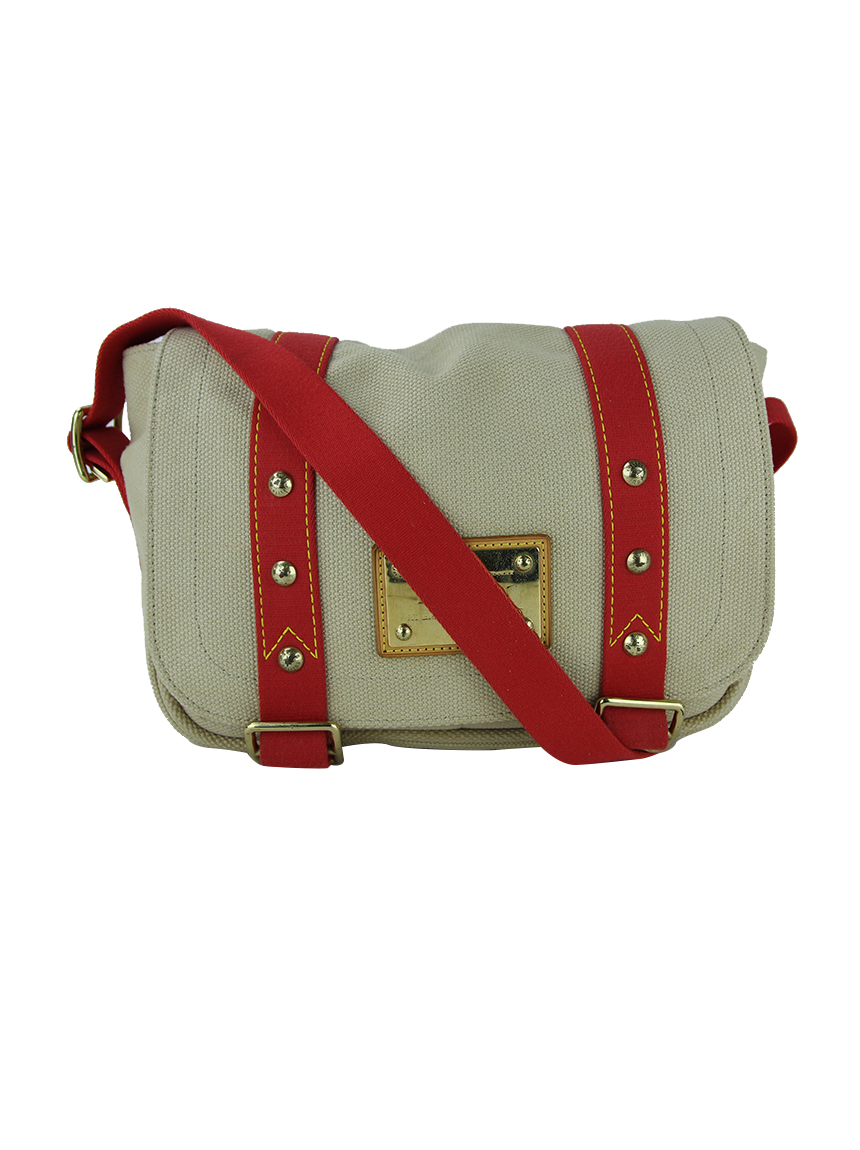 Louis Vuitton Antigua Besace Pm Messenger White 597659