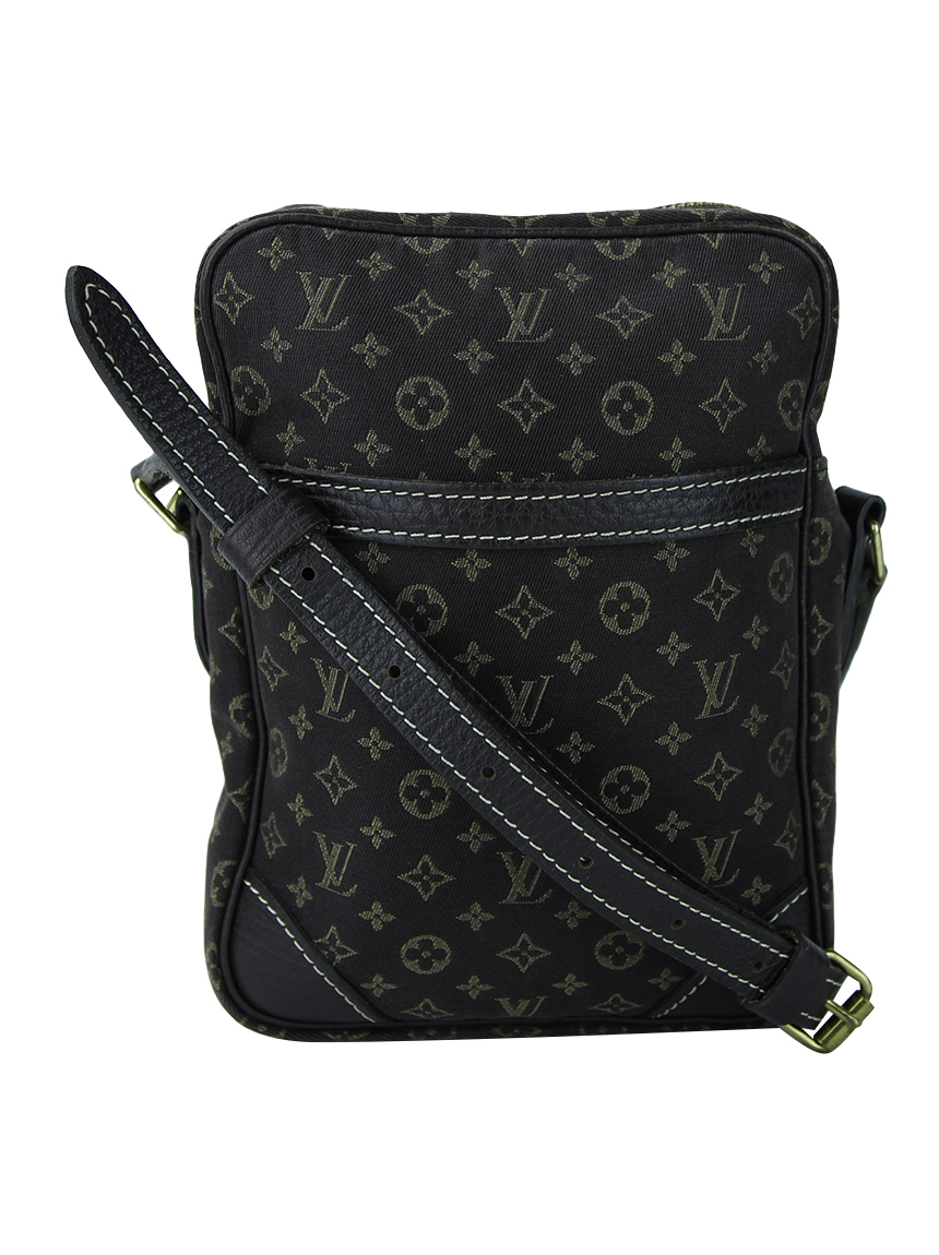Bolsa Louis Vuitton Danube Mini Lin Canvas Marrom - JXG6 Original