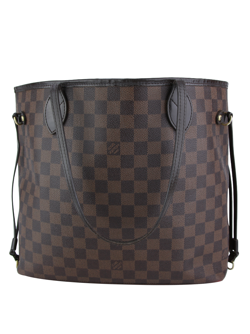 Bolsa Louis Vuitton Neverfull Damier Ebene MM Original - DDL1