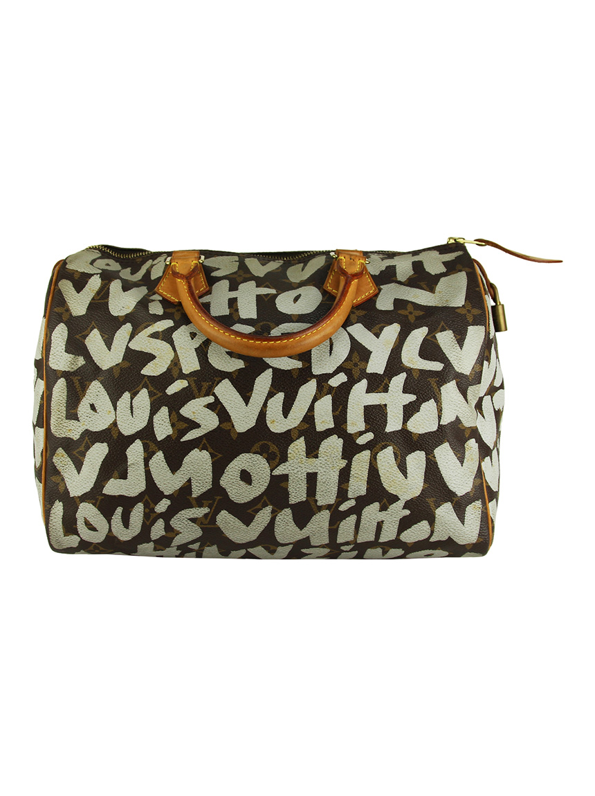 Bolsa Louis Vuitton Speedy 30 Graffiti Stephen Sprouse - AIB1