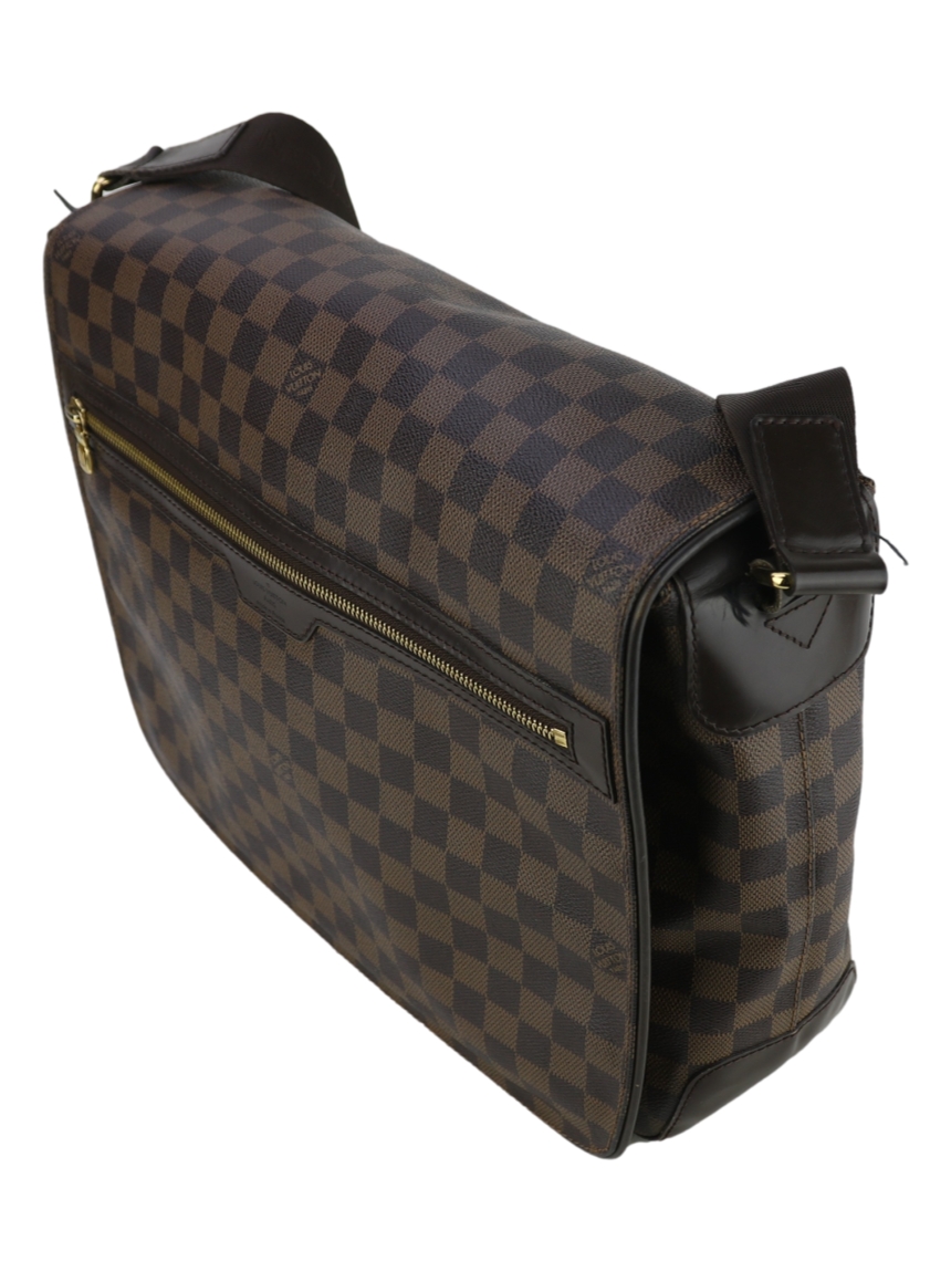 Bolsa Louis Vuitton Spencer Messenger Damier Ébène Masculina - GMX3 ...