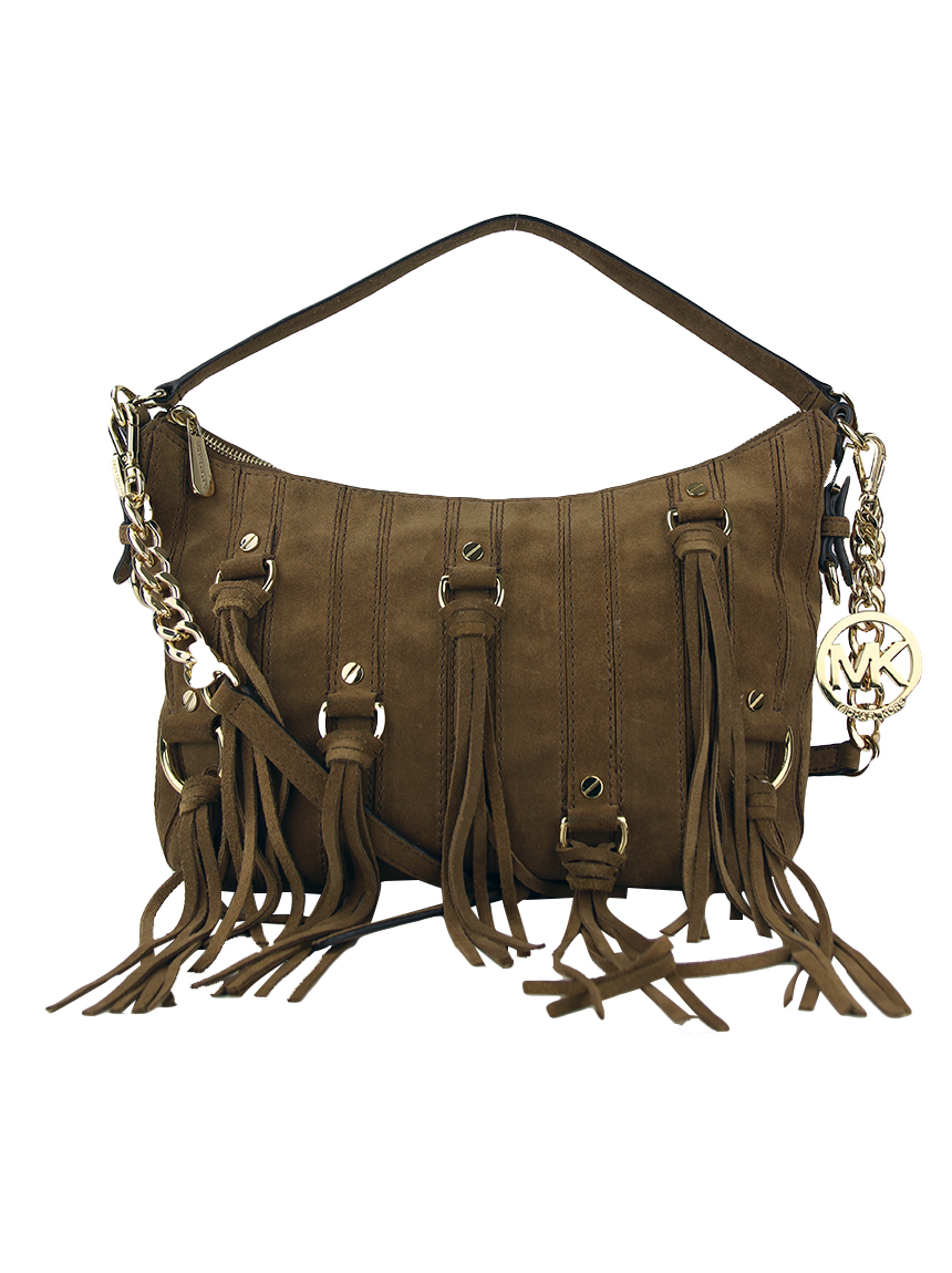 Michael kors hot sale lillie fringe