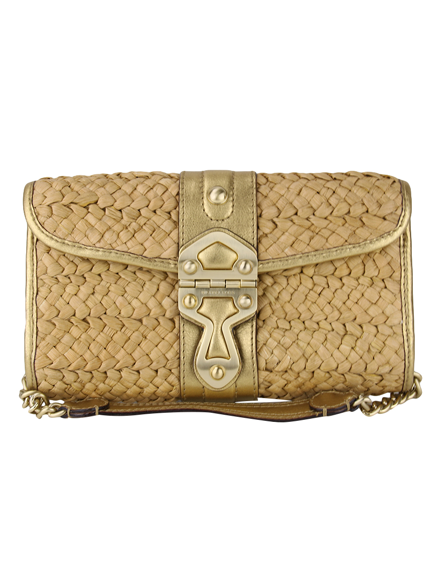 Bolsa Michael Kors Santorini Palha - CQP169 Original | Etiqueta Única