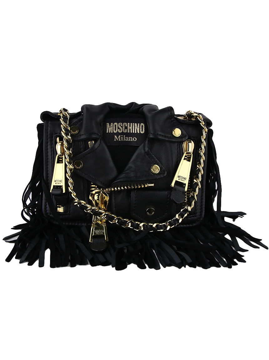 Bolsa moschino discount preta