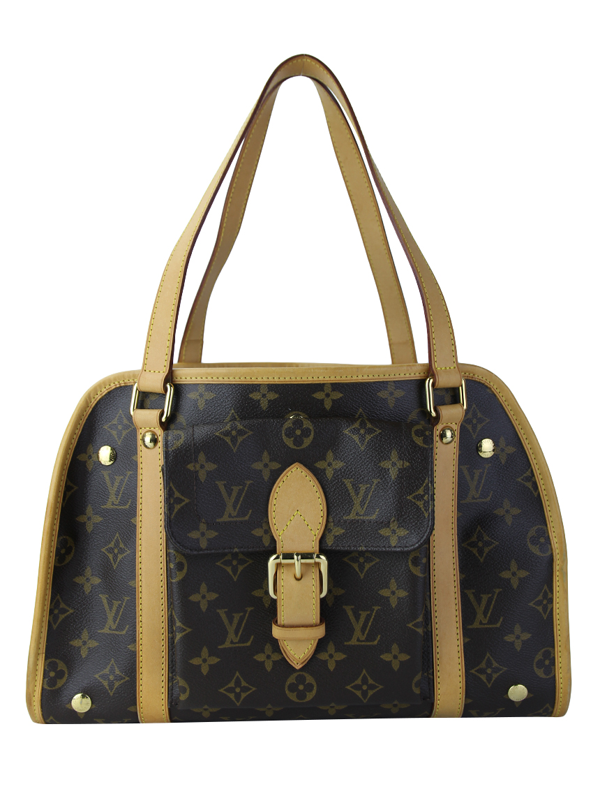 Bolsa para Cachorro Louis Vuitton Baxter PM Dog Carrier Monograma Original VF1431 Etiqueta Única