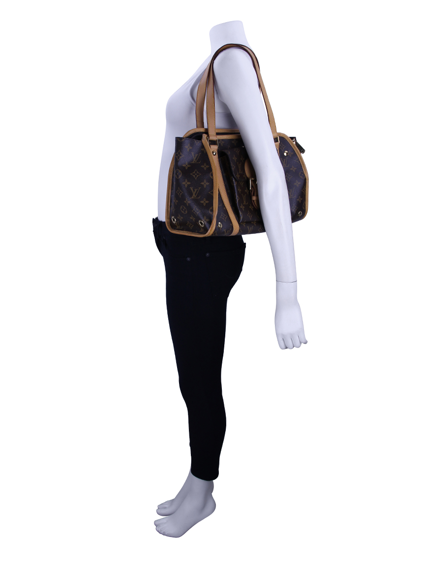 Bolsa para Cachorro Louis Vuitton Baxter PM Dog Carrier Monograma Original VF1431 Etiqueta Única