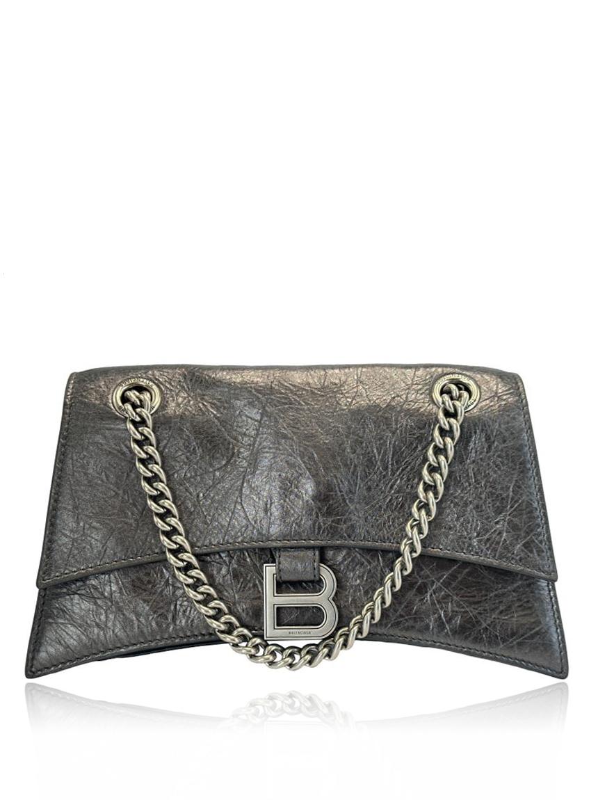 balenciaga balenciaga crush cinza cintilante gray