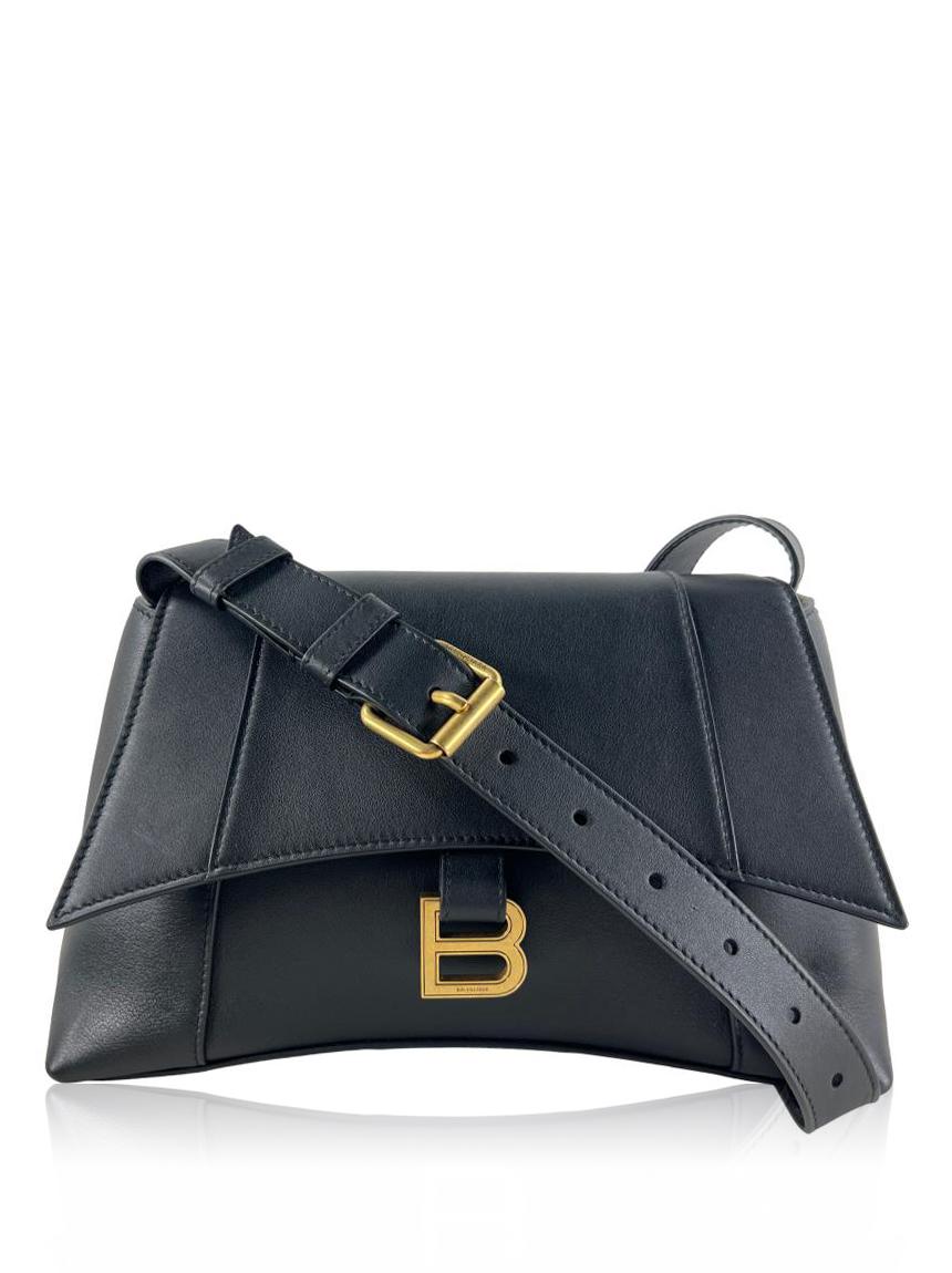 balenciaga balenciaga hourglass soft preta black